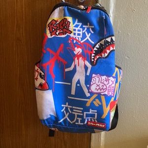 sprayground bookbag. Unisex and adjustable. Limited Edition.